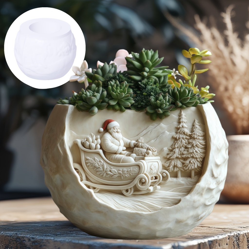 Cedar Sled Santa Claus Relief  - огляд і ціна Echeveria Succulent